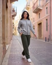 Grey Hoodie jacket - Image 4