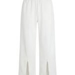 White Zipper Jogger pant