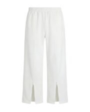 White Zipper Jogger pant